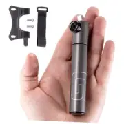 Small Bike tire Pump Schrader & Presta Valve for MTB 80 PSI Telescopic Barrel