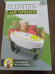 Dr.jar Hands Free and Powerful Electric Jar Opener for Weak Hands, Strong Tough