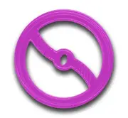 Bionic Toss-N-Tug Interactive Dog Toy - Purple