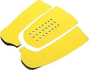WESIEVYA 1 Set Surfboard Traction Pads Non Slip Sticky Tail Pads for All Surfboard Lightweight Material Shapes Durable Water Resistant Surfing Supplies