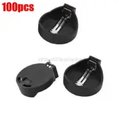 100Pcs CR2025 2025 Button Coin Cell Battery Socket Holder Case Rohs New Ic ft