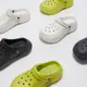 【皆可洞洞鞋】 Crocs 鞋拖鞋洞洞鞋女士沙灘涼鞋防滑鞋厚底涼鞋洞洞鞋平底鞋女士 INS 拖鞋#質量很好