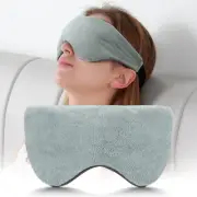 Sivio Weighted Eye Mask for Sleeping, Cooling & Cozy Reversible Blackout Sleep M