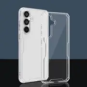 [Jarttarn] Case Compatible with Samsung Galaxy A55 Case TPU Transparent Clear Cover with Soft Silicone Edge Anti Falling Airbag Cover for Samsung Galaxy A55