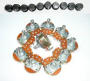 10x 1KB Linear Large Potentiometers with Knobs, Rotary Pot, B1K, AU STOCK!