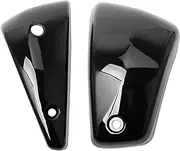 Wivplex Motorbike Left Right Side ABS Battery Fairing Cover, for Yamaha, V-Star 1300 XVS1300 2007-2017 Motorcycle Accessories Black Side C Motorcycle Battery Side Cover(Side Covers)