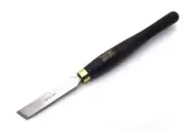 Hamlet Craft Tools M2 HSS Rolled Edge Skew Chisel - 1-1/4"