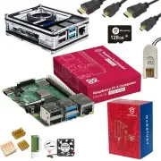 MarsKit Raspberry Pi 4 Model B Starter Kit-128GB Edition/Raspberry Pi 4 Mddel...