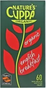 Natures Cuppa Org English Breakfast 60Teabags