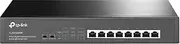 TP-Link 8-Port Gigabit Desktop/Rackmount Switch, 10/100/1000Mbps RJ45 ports, 153W Budget, Energy Power Saving, PoE Auto Recovery, Plug & Play, Metal Casing, Intelligent Power Management (TL-SG1008MP)