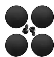 Doorbell Button Replacement, Doorbell Button | Video Doorbell Repair Kit Doorbell Buttons 4 Pieces | Silicone and Metal Door Cover Replacement, Ring Accessories
