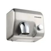 Conventional Push Start Hand Dryer Satin Brushed Stainless Steel 304