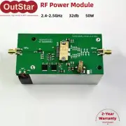 2.4-2.5GHz 50W RF Power Module 32dB 24-28V 50ohms w/ SMA Female Connector #sz