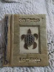 Natural Materials Photo Album~Scrap Book "Our Memories Jamaica"