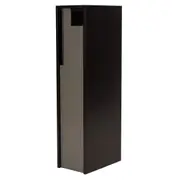 Northcote Pottery Swift Steel Pillar Letterbox in Grey with Combination Lock