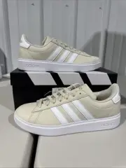 Adidas Grand Court 2.0 Size 8.5 Alumina Cloud White Womens Athletic Sneakers