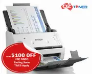 Epson Workforce DS-570WII Document Wi-Fi Scanner+35PPM+Wty B11B228501 (RRP$749)