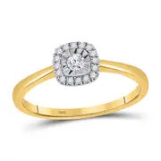 1/6CTW-Diamond FASHION RING