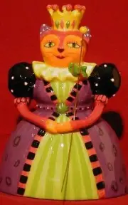 Princess Purrfect Purple Bud Vase Royal Cat Lori Siebert NIB Retired Westland