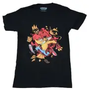 Crash Bandicoot 4 Adult New T-Shirt - IT's About Time Sketchy Pic