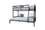 Antonia Natural Pine Triple Bunk - Grey