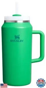 Stanley Quencher H2.0 Tumbler with Handle and Straw 64 oz | Flowstate 3-Posit