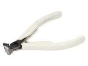 Lindstrom 7290 - Long Precision Cut 11 Angled Oblique End Cutter, Micro-Bevel,