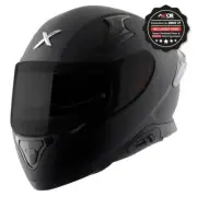 Axor Motorcycle Road Apex Full Face Matt Black Medium Helmet (57-58cm)