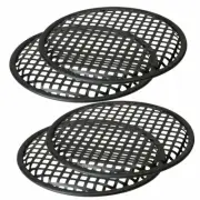 8 Inch Sub Woofer Metal Waffle Grills Universal Speaker Cover Guard (2 Pairs)