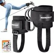 Ankle Strap for Cable Machine Women, Adjustable Gym Cable Ankle Straps for Ki