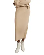 Hobbs London Limited Collection Lovell Knit Midi Skirt
