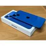 *手機已拆封未使用新品*IPHONE 13 藍/128GB/附RIIVAN4倍強化保護貼&UAG原廠磁吸保護殼/附原盒