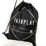 FAIRPLAY 黑 束口袋 抽繩 肩背 手提 包包 提袋 籃球袋 手提包 手提袋 後背包 後背袋 大容量 S/S