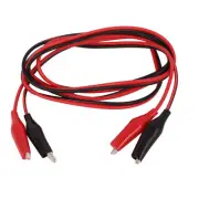 1.4Ft 4 Alligator Clip Electrical Connector Clamp Insulated Test Lead Cable