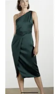 Ted Baker - Dark Green Dress - Size Ted Baker 3/UK 12/US 8