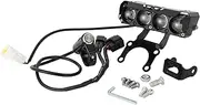 Runfarr Motorcycle Front Light Bar,Plug and Play Headlight Kit Driving Lamp Headlight with Switch and Mounting Bracket for Talaria Sting MX3/MX4