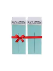 Rica Wax Aloe Vera Roll-On Wax Kit (Set of 2 Refill Wax) 100 ML