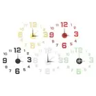 DIY Luminous Frameless 3D Digital Clock Wall Decor Wall Clock