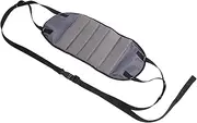 GRADENEVE Foot Hammock Foot Hammock Collapsing Rest Airplane Traveler Portable Hanging Flying for Adults Aircraft Ergonomic Travel Essentials for Flying Footrest Dark