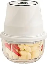 Garlic Mincer - Electric Blender Mincer for Vegetable Onion - Electric Vegetable Onion Chopper for Ginger, Chili, Fruit, Meat