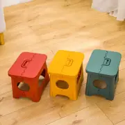 Folding Step Stool Plastic Height Premium Heavy Duty Foldable Stools for Adults