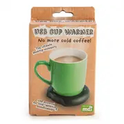 MDI USB Powered Portable Cup Coffee Warmer Heater Pad Home & Office Green