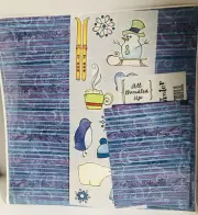CREATIVE MEMORIES POWER PALETTE PRIMARY WINTER ADDITIONS PAPER 12 X 12 NIP