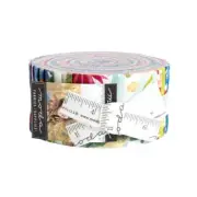 Moda Fabrics Coming Up Roses Jelly Roll Fabric 40 2.5x44" Quilting Strips Kit