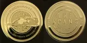 The Expanse Dragon Tooth - Kickstarter Rocinante Challenge Coin Exclusive