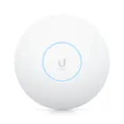 Ubiquiti UniFi U6-Enterprise WiFi 6E 4x4 MIMO PoE+ Access Point,140m Coverage,600+ Device&2.5GbE Uplink, Ceiling Mount
