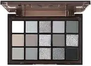 15 Colors Smokey Black Eyeshadow Palette Dark Grey Shimmer Matte Eye Pallet For Eyes Smokey Makeup Shadow Eyeshadow