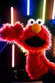 Elmo Muppet Puppet. (Handmade)