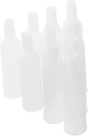 BATHVEVE Precision Squeeze Dropper Bottles Set Small Plastic Refillable Bottles for Water Cosmetics Medicines Perfumes