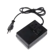 200W AC 220V to 110V Reduce Transformer Convert Travel EU Plug Adapter G6X2